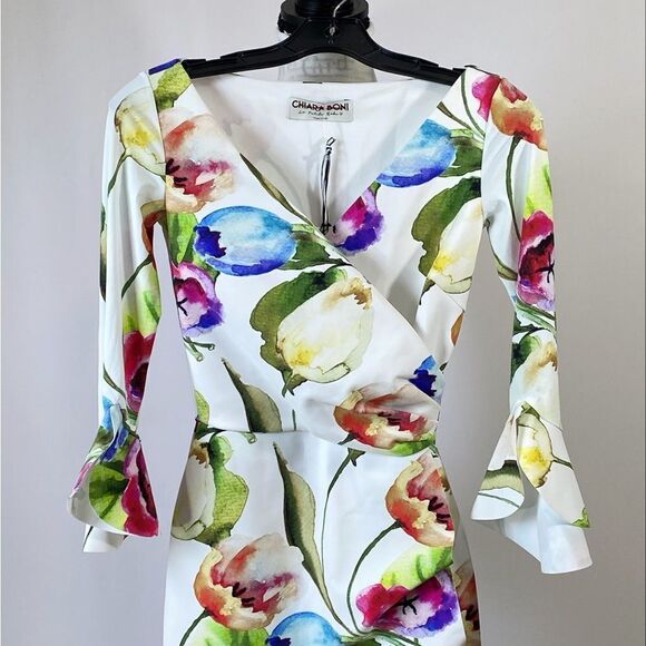 Chiara Boni La Petite Robe Triana Tulipano Dress size 2 - Picture 7 of 12